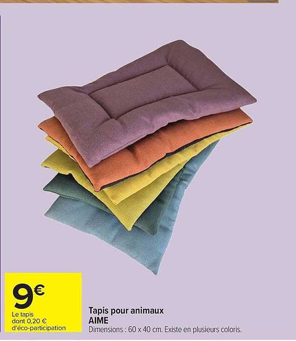 Tapis pour animaux AIME