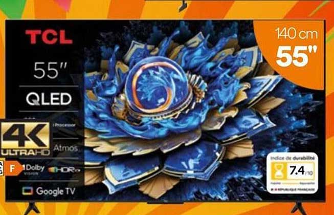 TCL 55" QLED 4K Ultra HD Google TV