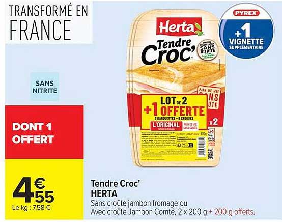 Tendre Croc' HERTA