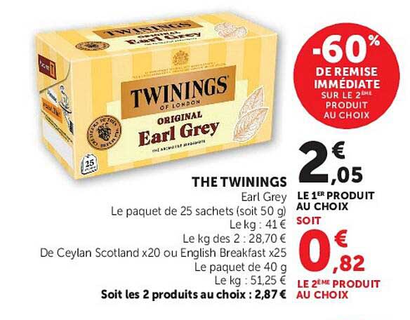 THE TWININGS Earl Grey