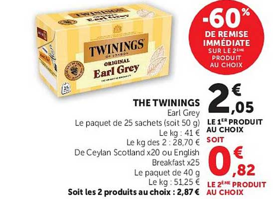 THE TWININGS Earl Grey