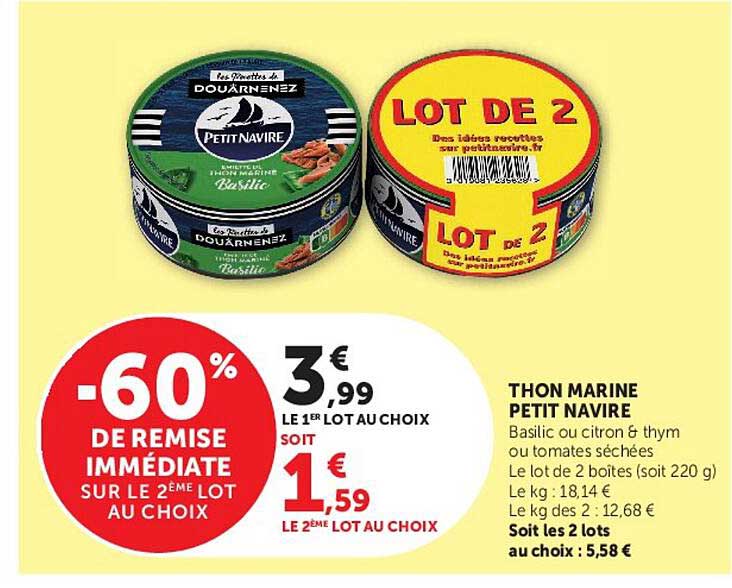 THON MARINE PETIT NAVIRE