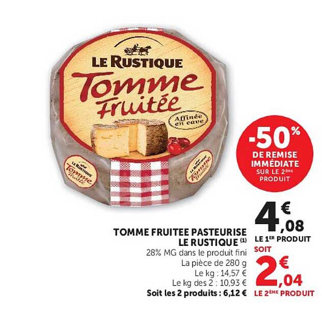 TOMME FRUITEE PASTEURISE LE RUSTIQUE (1)