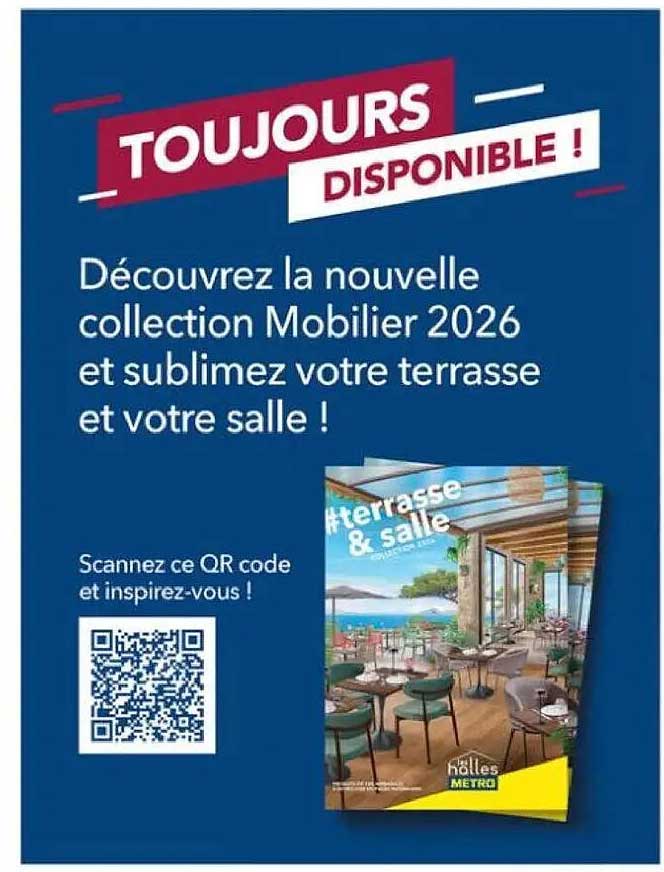 TOUJOURS DISPONIBLE !
