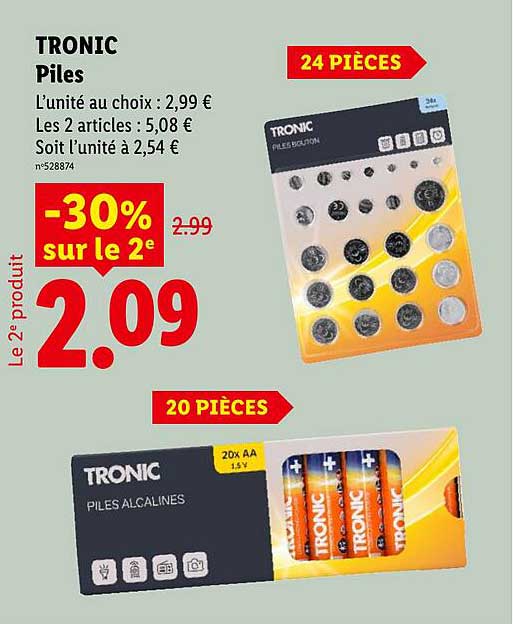 TRONIC Piles