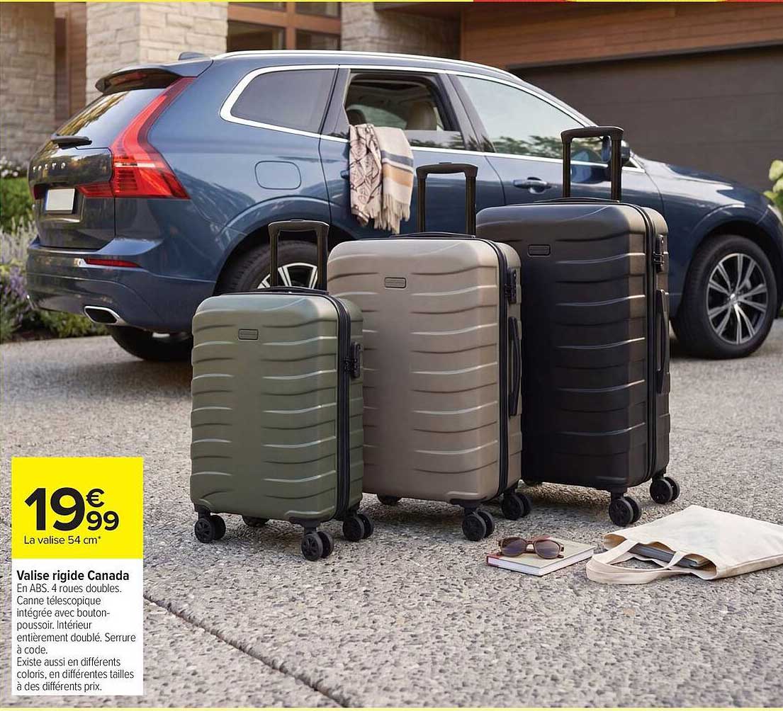 Valise rigide Canada