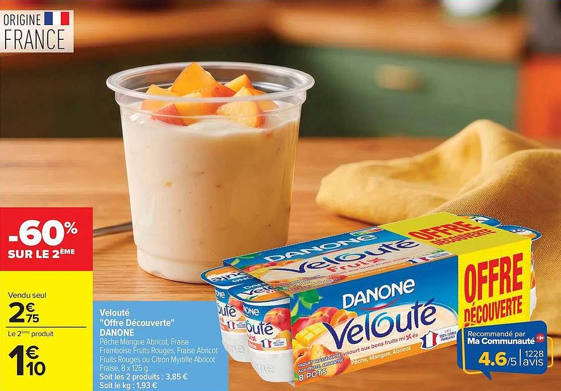 Velouté "Offre Découverte" DANONE