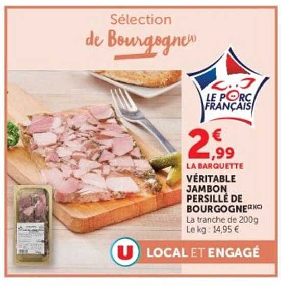 VÉRITABLE JAMBON PERSILLÉ DE BOURGOGNE