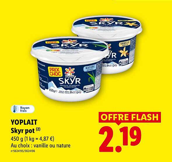 YOPLAIT Skyr pot (2)