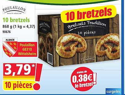 10 bretzels