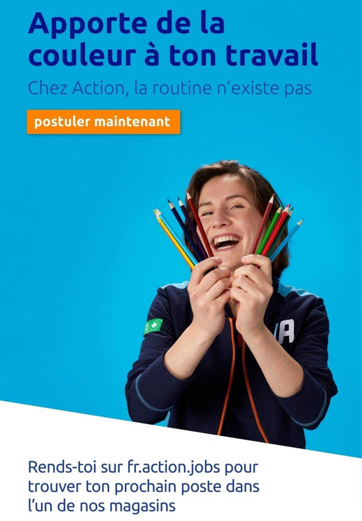 Apporte de la couleur à ton travail