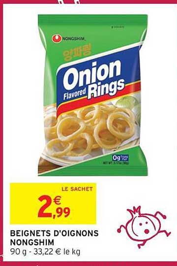 BEIGNETS D'OIGNONS NONGSHIM