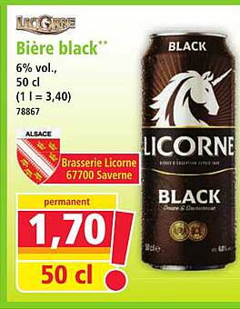 Bière black