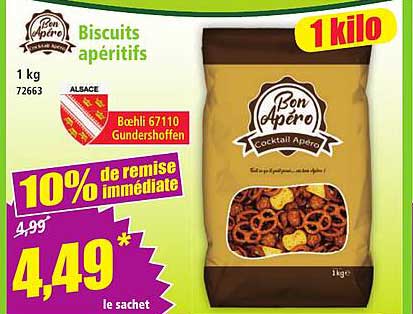 Biscuits apéritifs