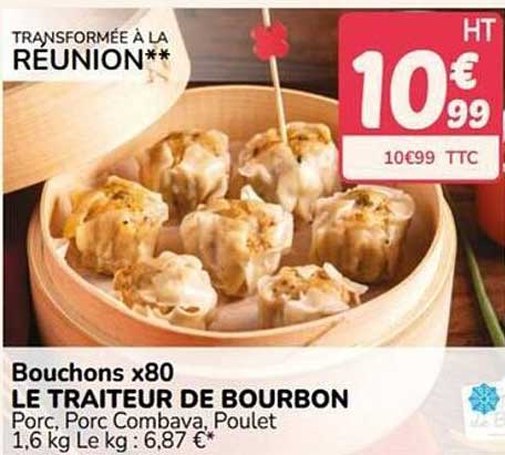 Bouchons x80 LE TRAITEUR DE BOURBON
