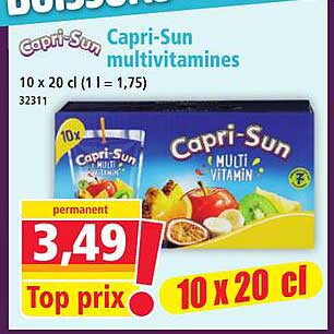 Capri-Sun multivitamines