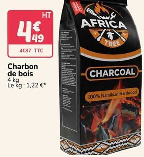 Charbon de bois 4 kg