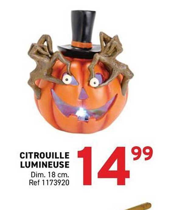 CITROUILLE LUMINEUSE