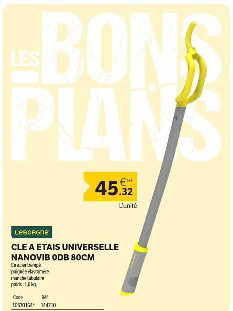 CLE A ETAIS UNIVERSELLE NANOVIB ODB 80CM