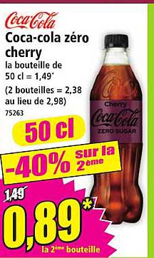 Coca-cola zéro cherry