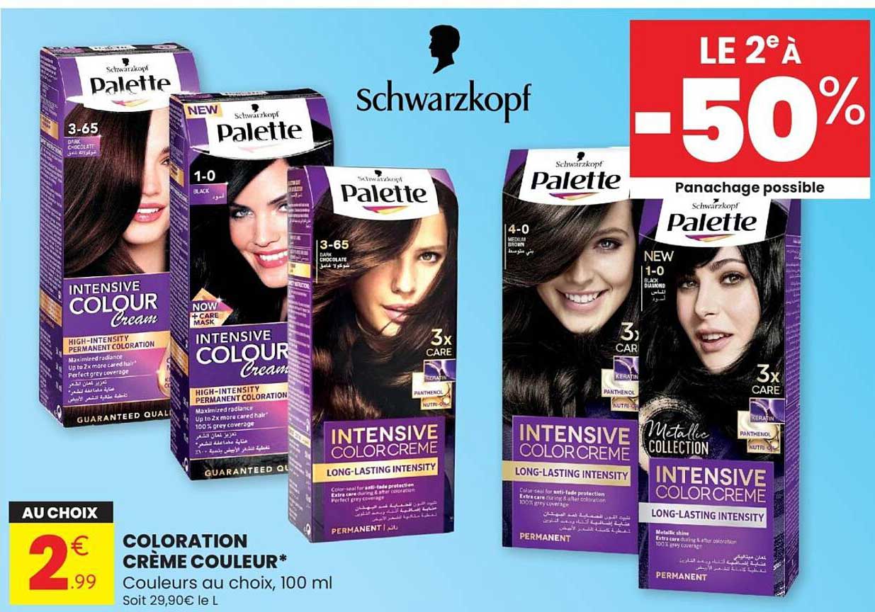 COLORATION CRÈME COULEUR*