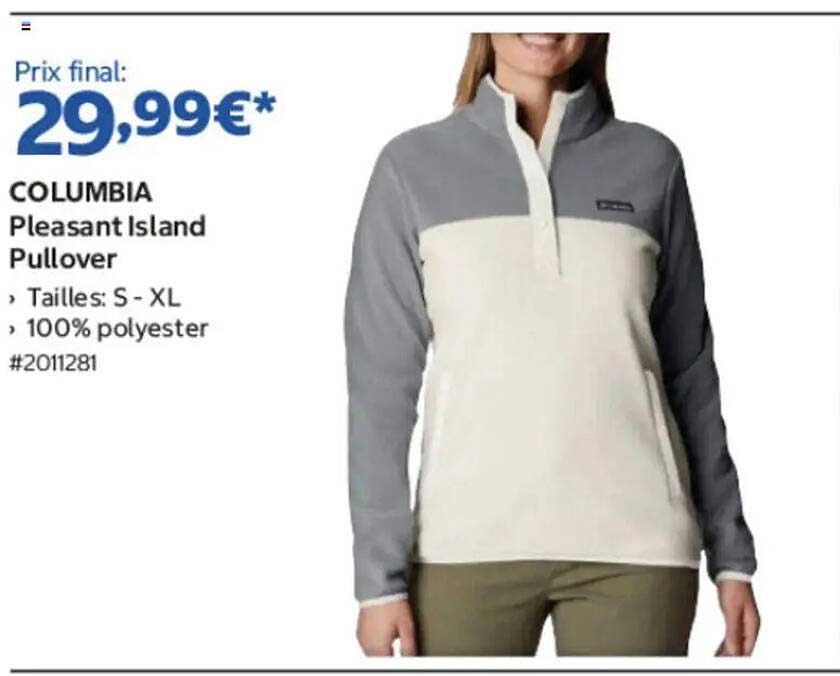 COLUMBIA Pleasant Island Pullover