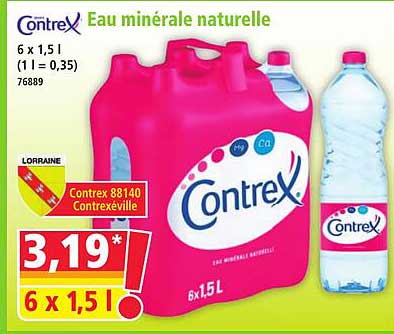 Contrex Eau minérale naturelle