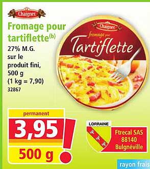 Fromage pour tartiflette