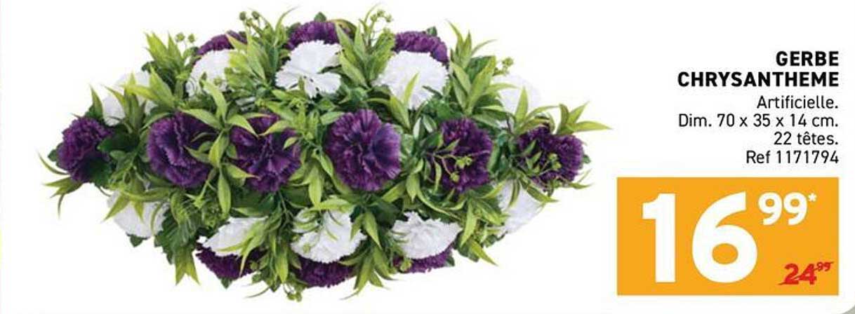 GERBE CHRYSANTHEME