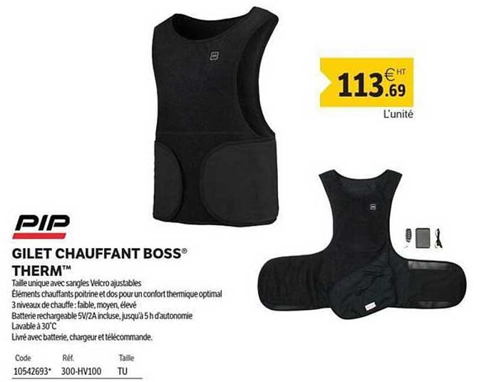 GILET CHAUFFANT BOSS® THERM™
