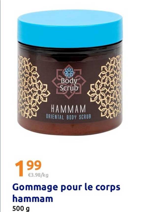 Gommage pour le corps hammam