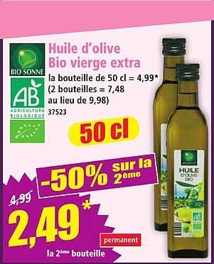 Huile d’olive Bio vierge extra