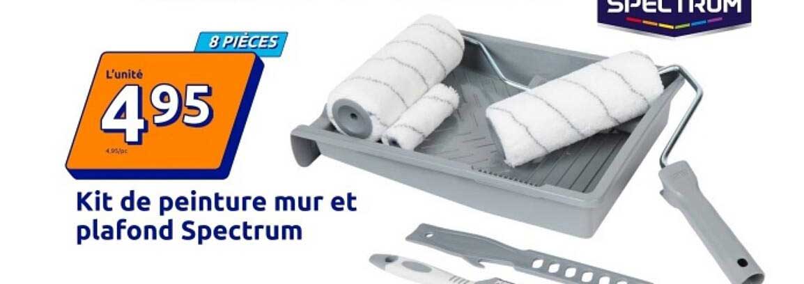 Kit de peinture mur et plafond Spectrum