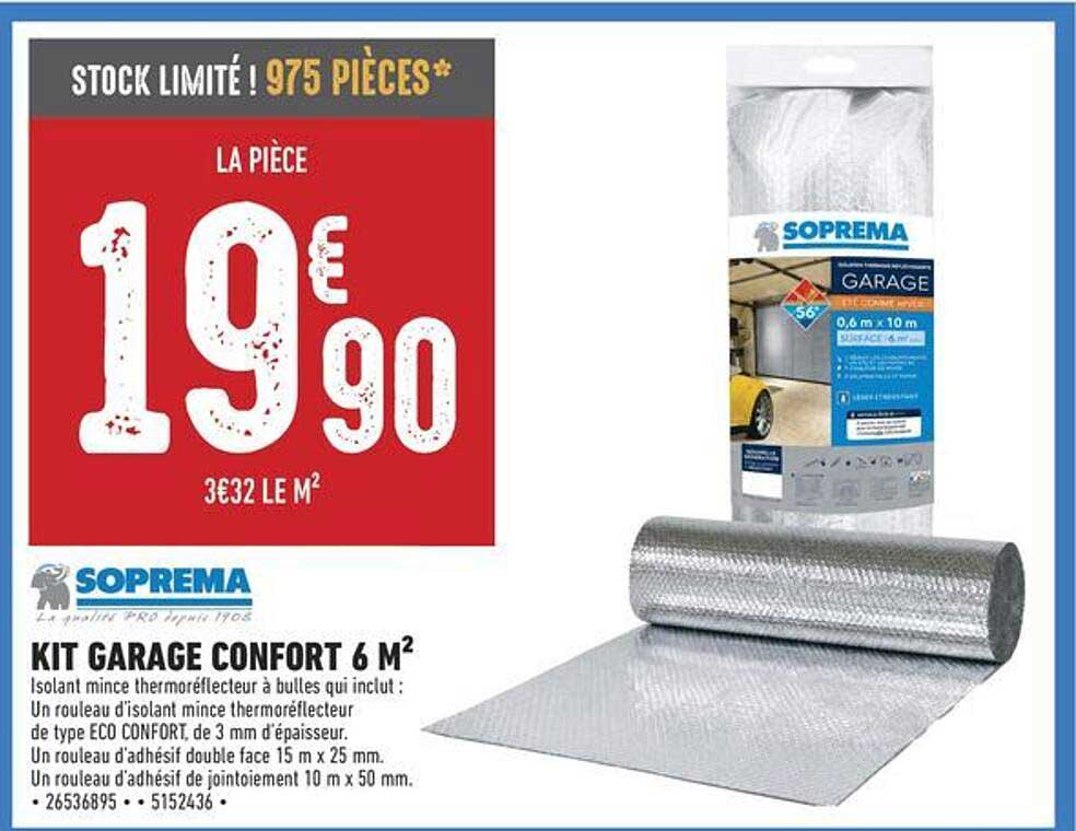 KIT GARAGE CONFORT 6 M²