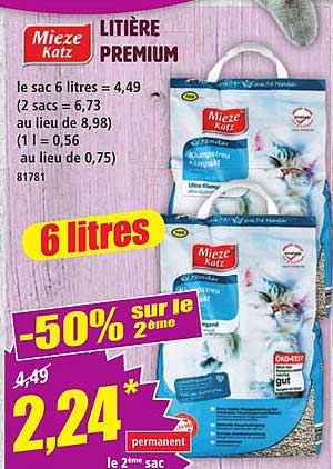 LITIÈRE PREMIUM