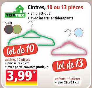 Lot de 10