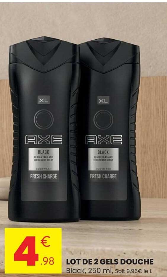 LOT DE 2 GELS DOUCHE