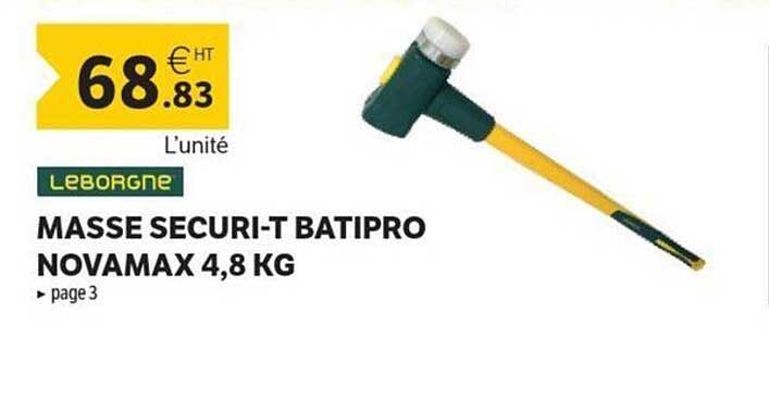 MASSE SECURI-T BATIPRO NOVAMAX 4,8 KG