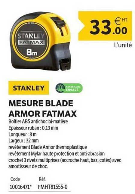 MEASURE BLADE ARMOR FATMAX