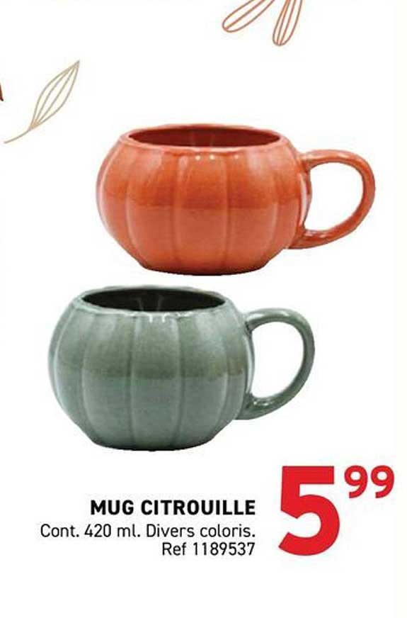 MUG CITROUILLE