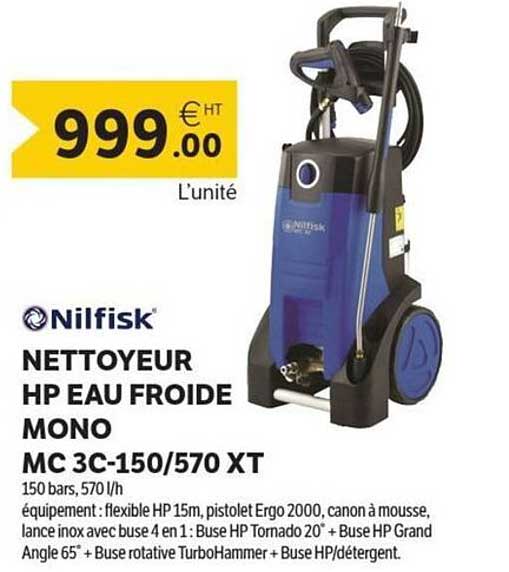 NETTOYEUR HP EAU FROIDE MONO MC 3C-150/570 XT