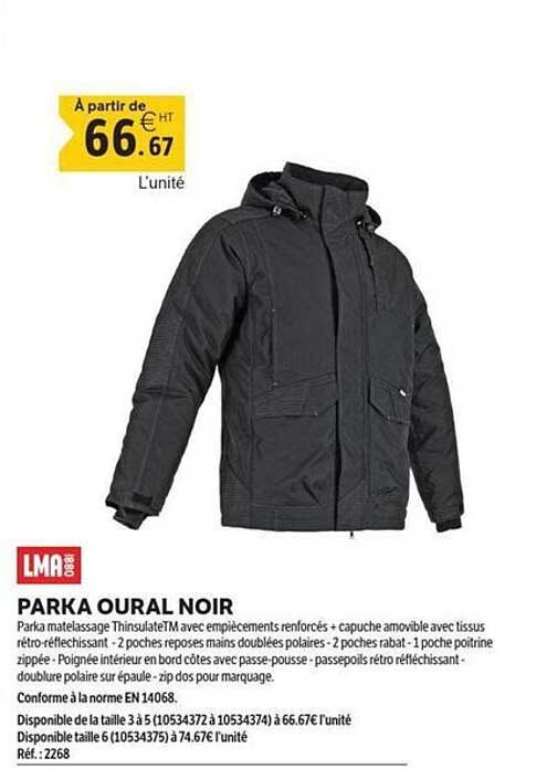 PARKA OURAL NOIR