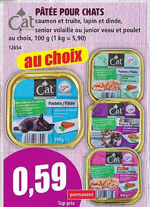 PÂTÉE POUR CHATS