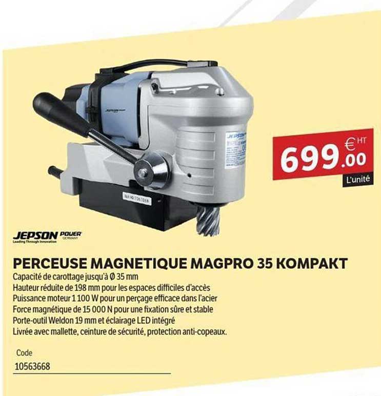 PERCEUSE MAGNETIQUE MAGPRO 35 KOMPAKT