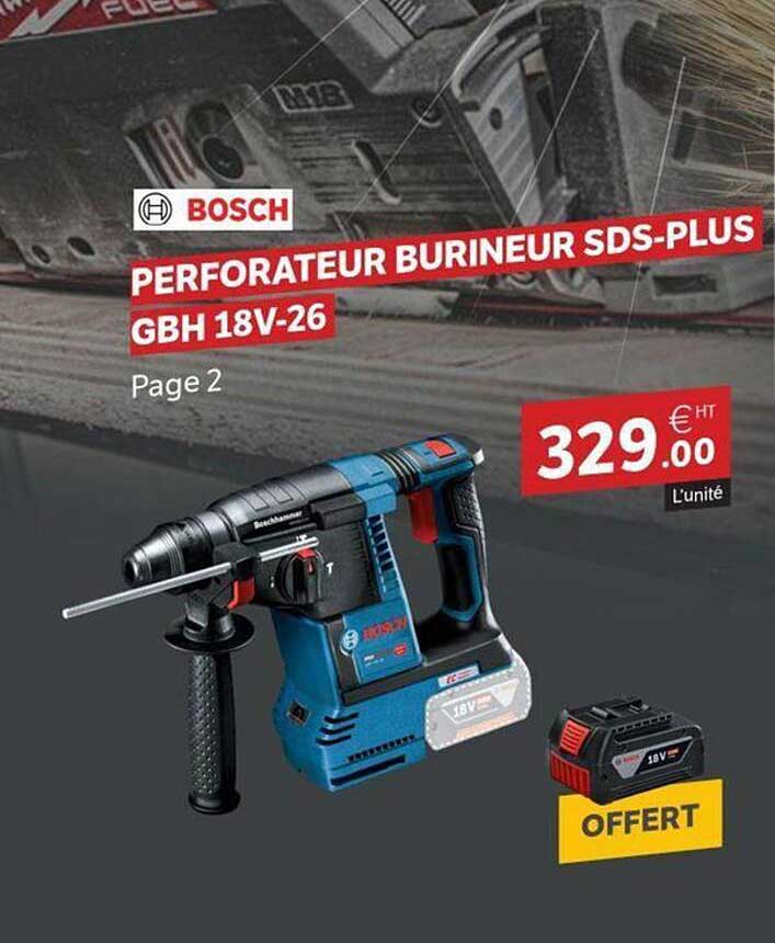 PERFORATEUR BURINEUR SDS-PLUS GBH 18V-26