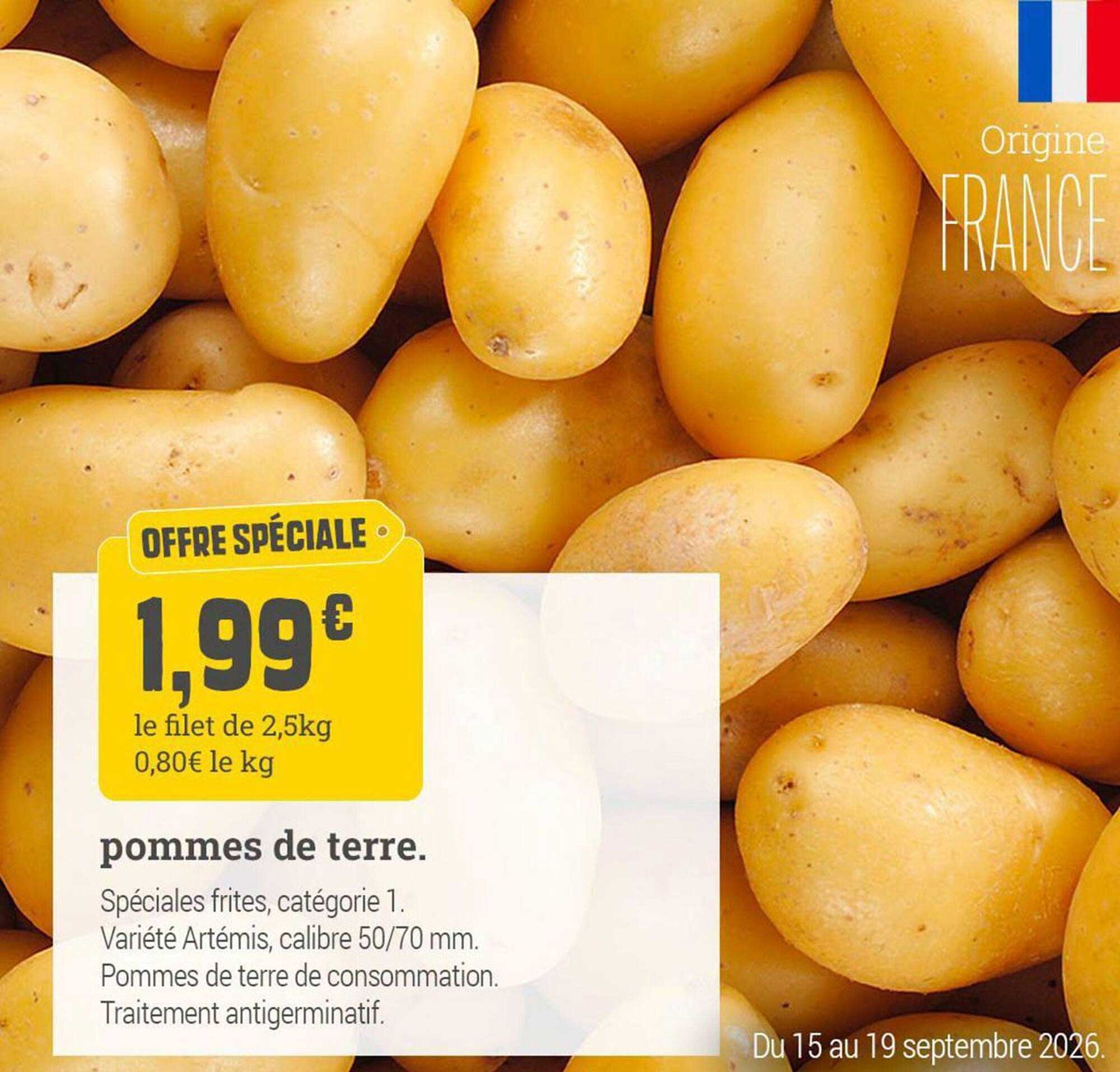 pommes de terre.