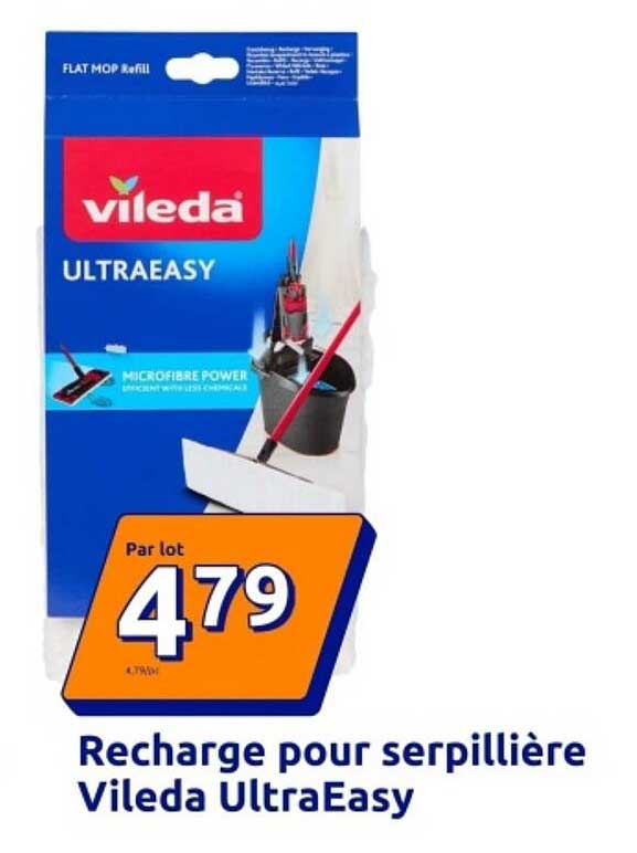 Recharge pour serpillière Vileda UltraEasy