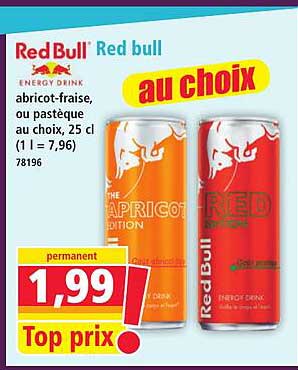 Red bull au choix