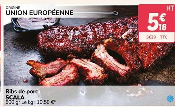 Ribs de porc SCALA