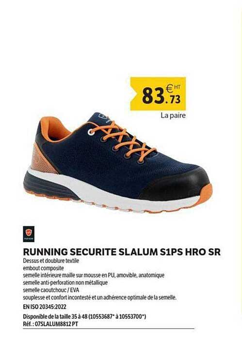 RUNNING SECURITE SLALUM S1PS HRO SR